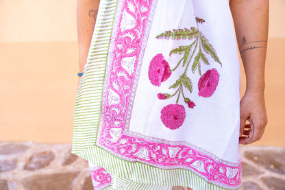 Sarong in Jaipur Pink