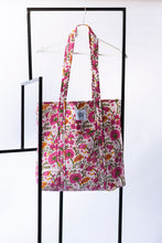 Load image into Gallery viewer, Gulabi Quilted tote bag
